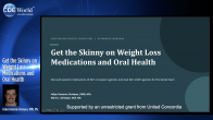 Get the Skinny on Weight Loss Medications and Oral Health Webinar Thumbnail